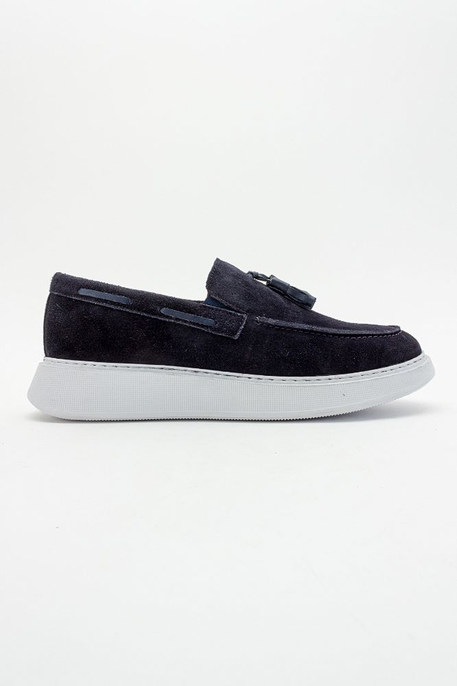 erkek-deri-loafer-ayakkabi-LACIVERT SUET-GLR2329109-0059539_0